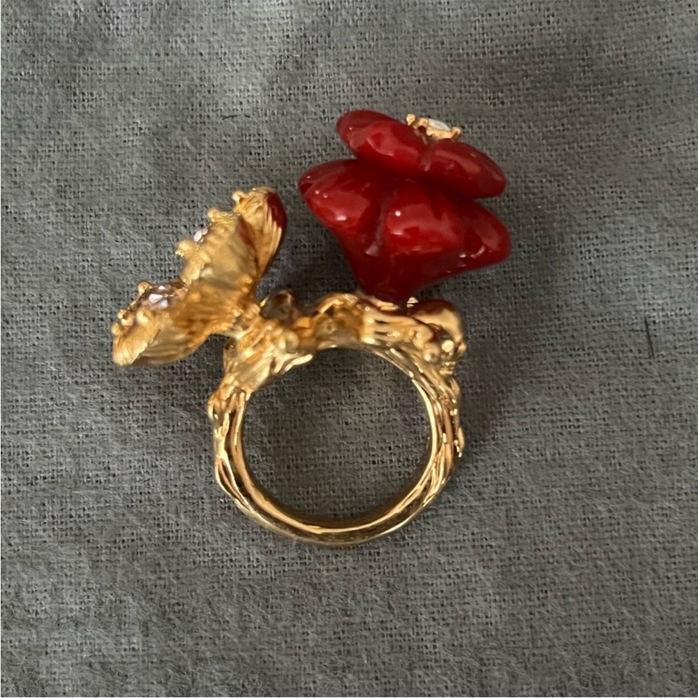 Alexander McQueen Flower Ring - Picture 12 of 16